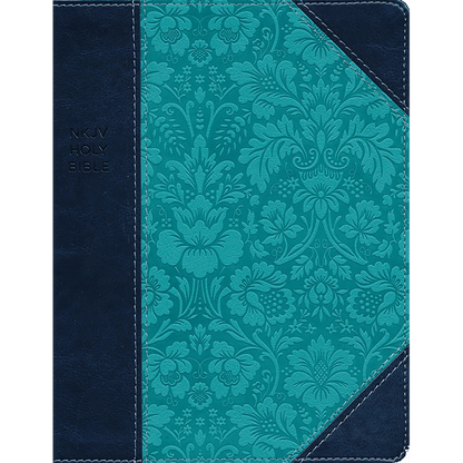 NKJV Journal the Word Reference Bible - Blue