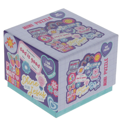 Shine for Jesus Stickers 140-piece Puzzle - Matthew 5:16