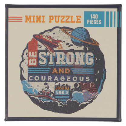 Be Strong and Courageous 140-piece Puzzle 0 Joshua 1:9