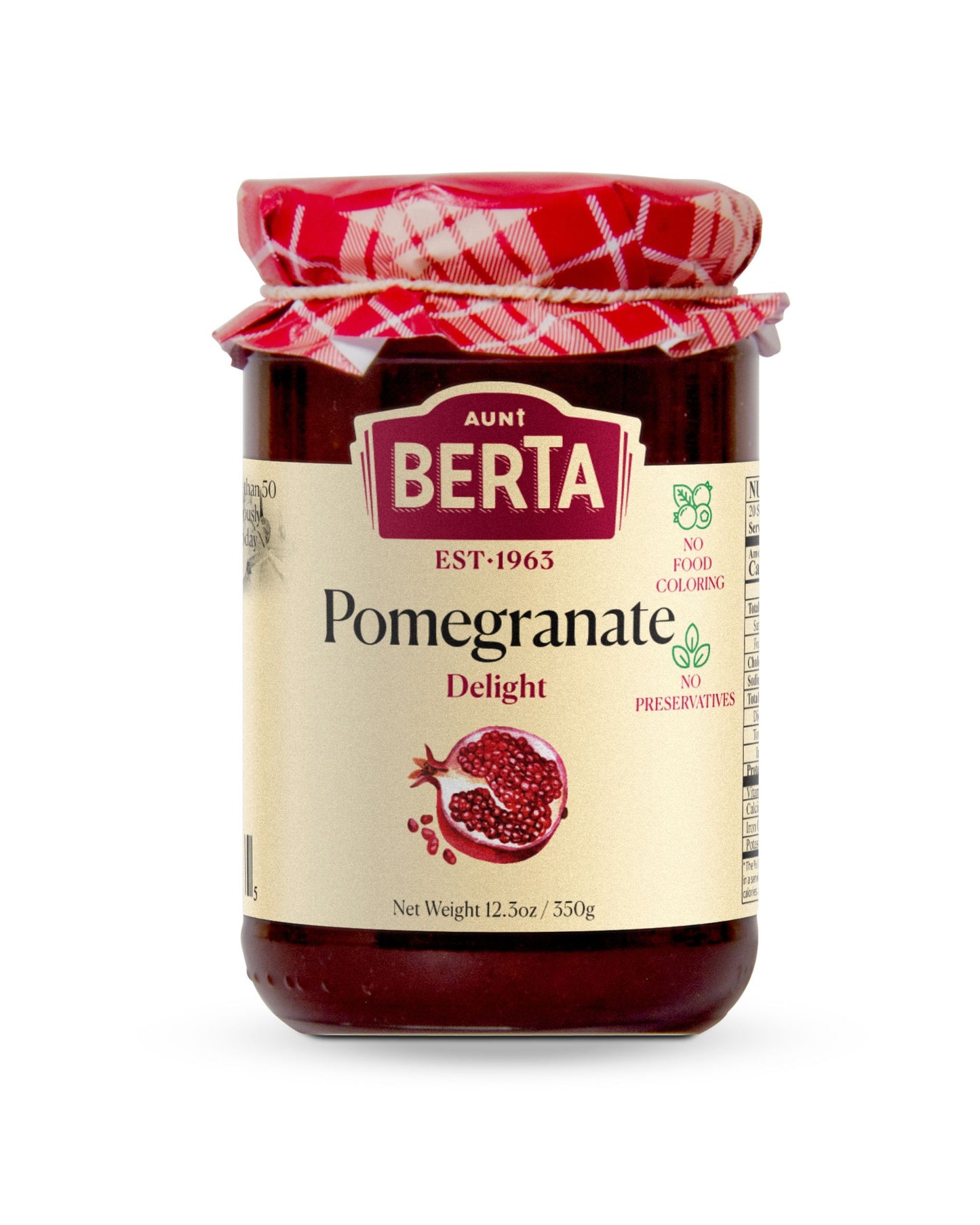 Aunt Berta's Pomegranate Delight - 12.3oz