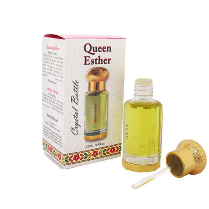 Ein Gedi Anointing Oil 12ml Crystal Bottle – 10 Scents from Israel