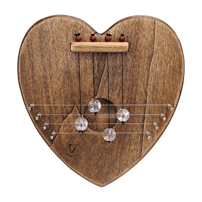 Heart Door Harp (Chestnut)