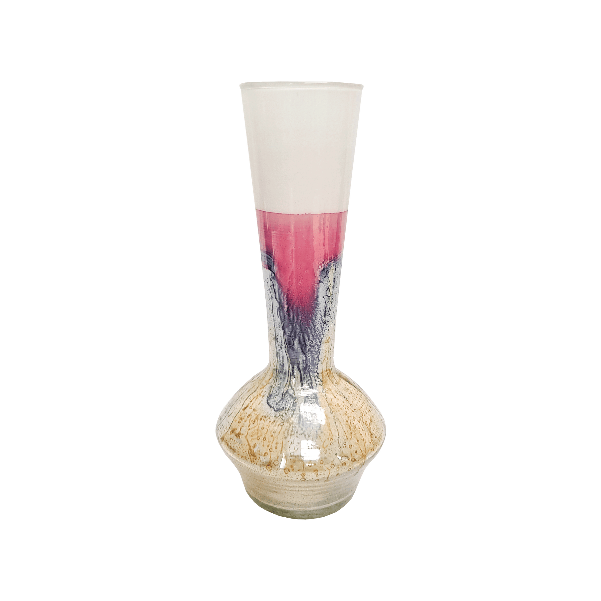 A Trumpet Glass Vase by Simron Israel