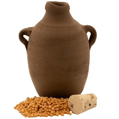 Mustard Seeds in Clay Jar