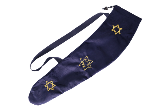 Yemenite Shofar Bag - Star of David Embroidery