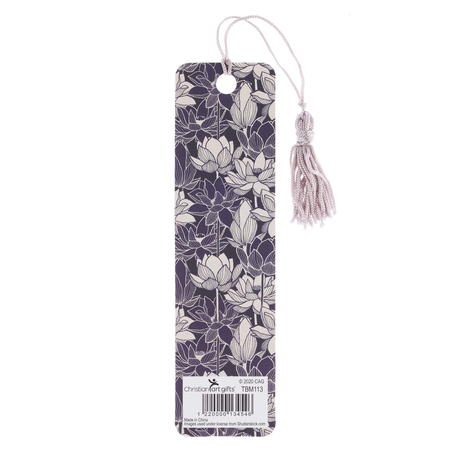 Trust in the Lord Bookmark with Tassel - Proverbs 3:5-6