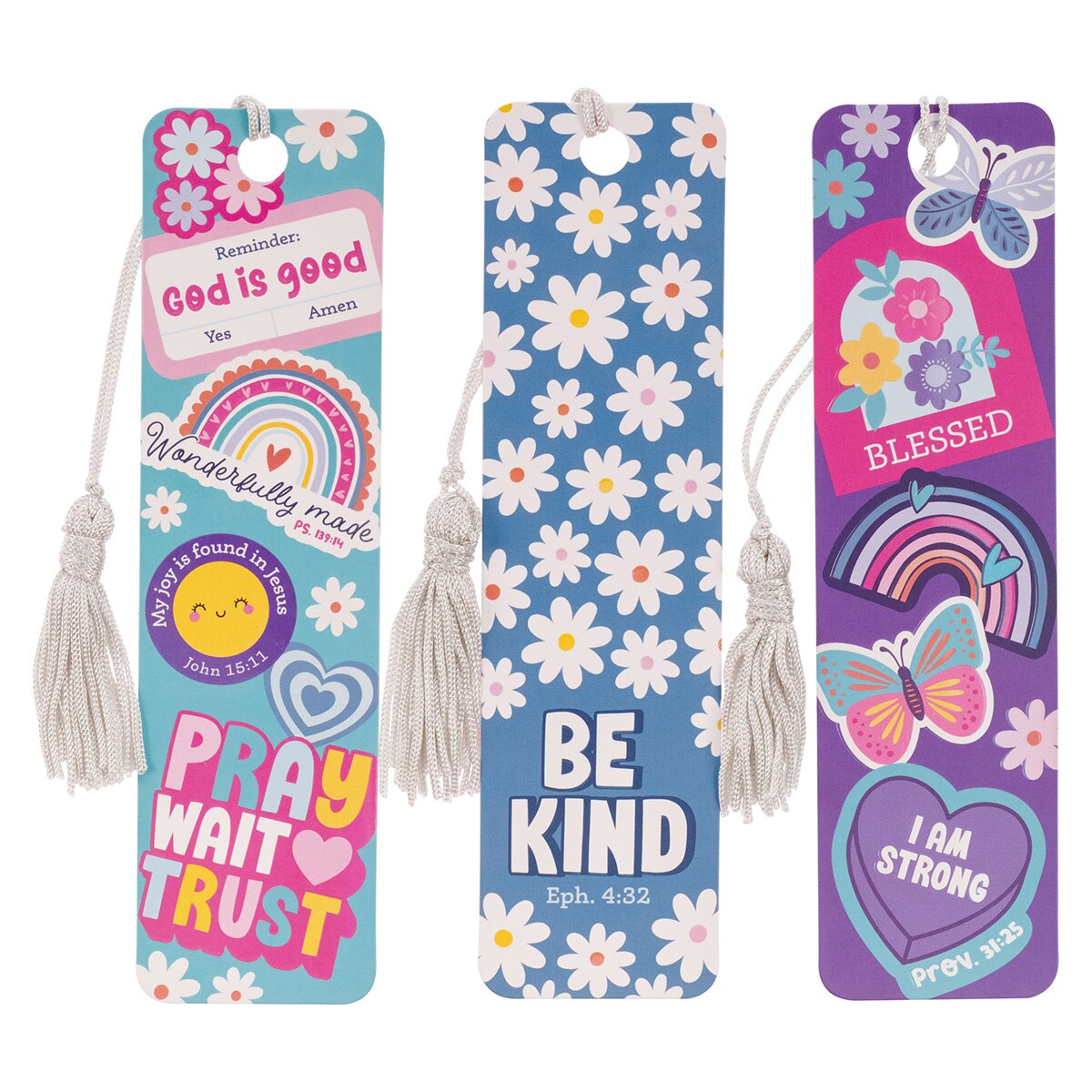 Shine for Jesus Stickers Paper Bookmark Set