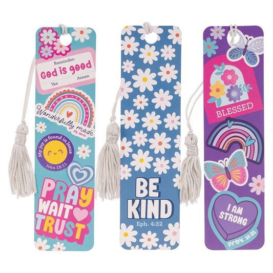 Shine for Jesus Stickers Paper Bookmark Set