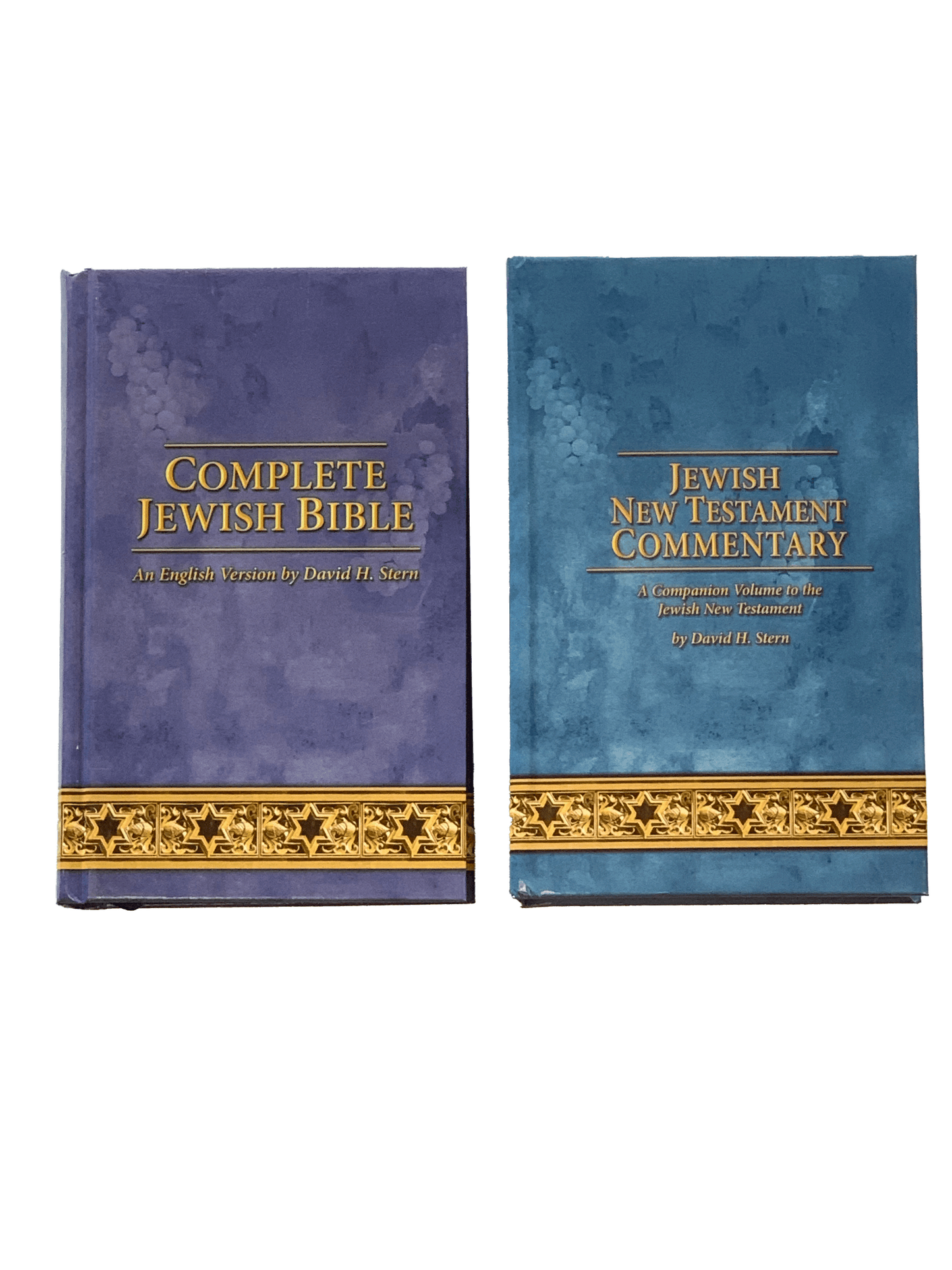 Complete Jewish Bible (hardcover) and a Jewish New Testament Commentary