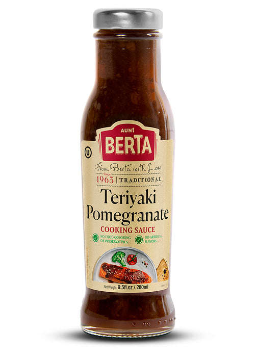 Aunt Berta's Teriyaki Pomegranate Cooking Sauce