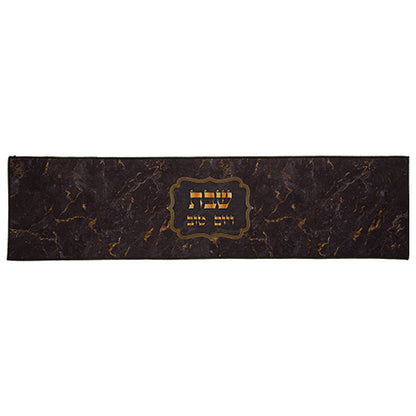 Marble Inspired Thermal Insulation Table Runner
