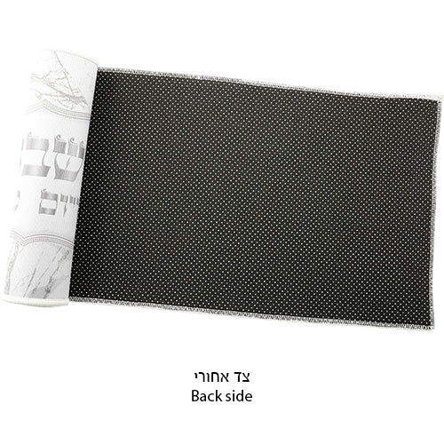Marble Inspired Thermal Insulation Table Runner