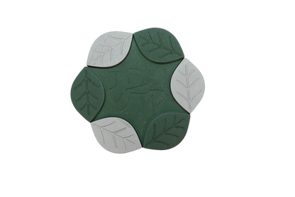 Aluminum Leaves Travel Candle Holders (Various Colors)