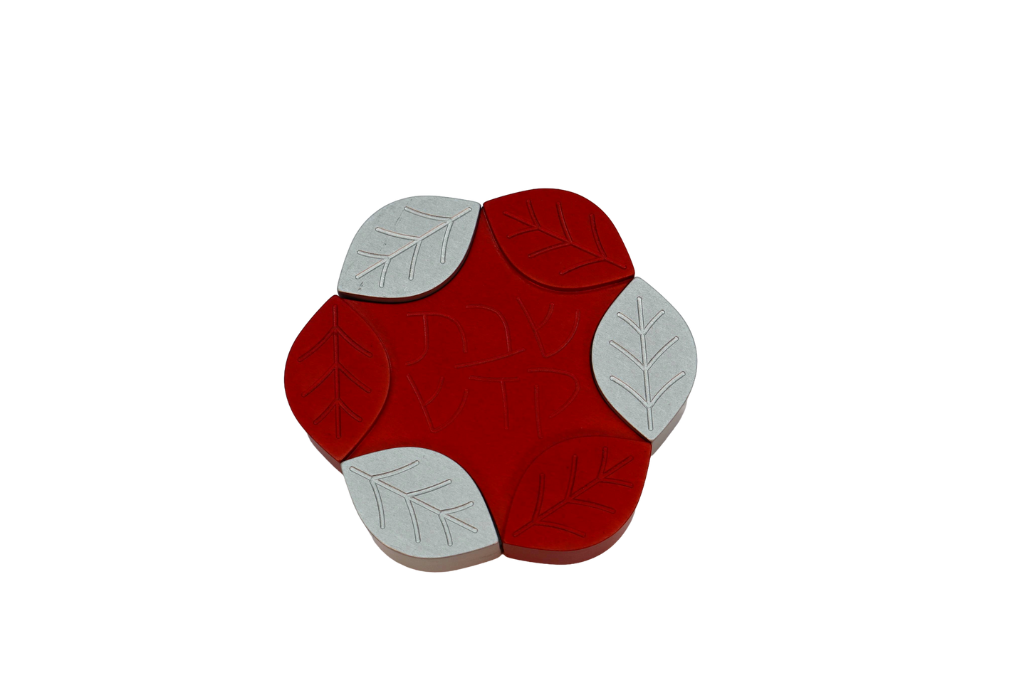 Aluminum Leaves Travel Candle Holders (Various Colors)