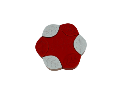 Aluminum Leaves Travel Candle Holders (Various Colors)