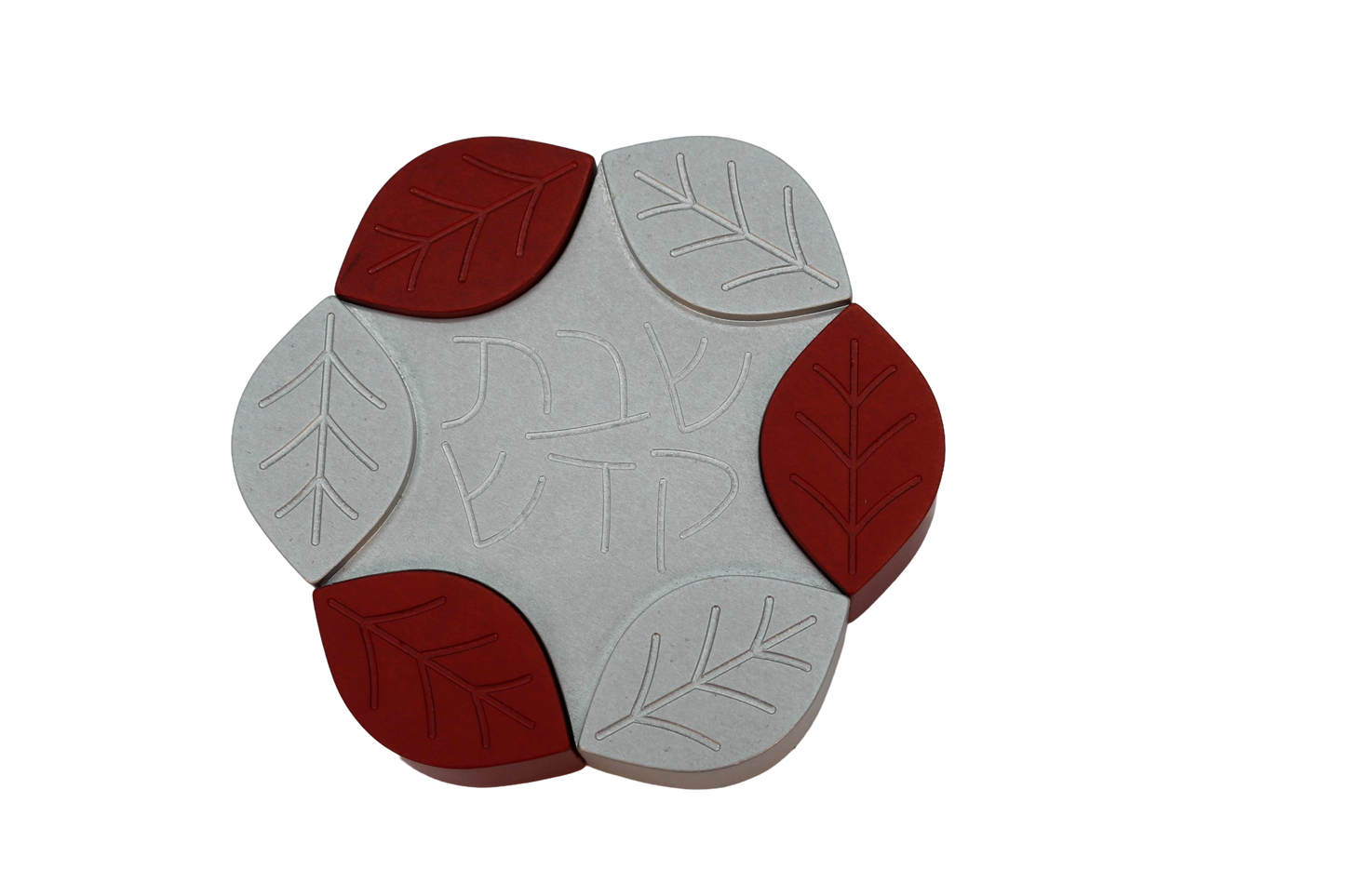 Aluminum Leaves Travel Candle Holders (Various Colors)