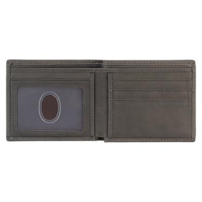 Salt Of The Earth Gray Genuine Leather Wallet