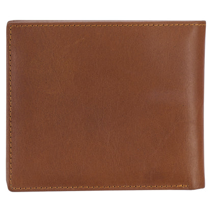 Seek First the Kingdom Saddle Tan Genuine Leather Wallet - Matthew 6:33