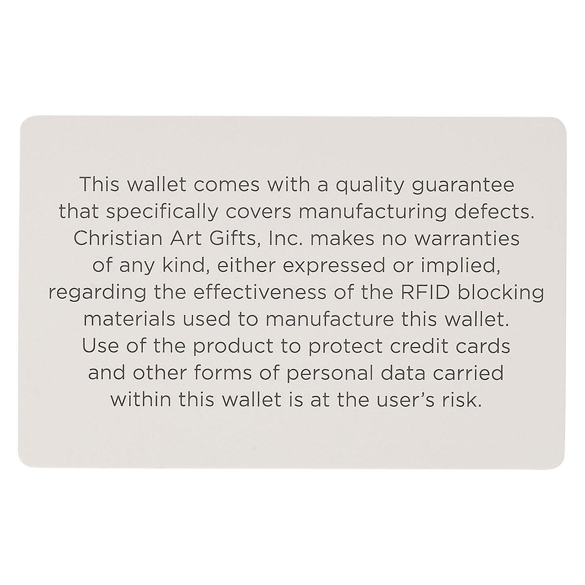 Strong and Courageous Black and Brown Full Grain Leather Wallet with Metal Badge - Joshua 1:9