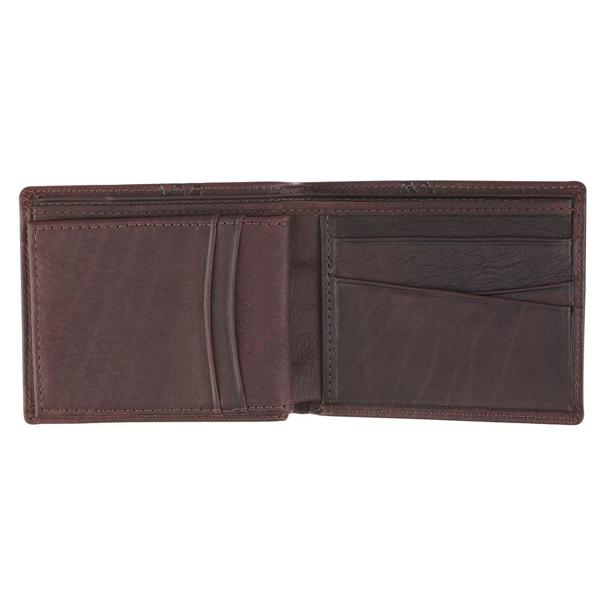Crown of Thorns Espresso Brown Genuine Leather Wallet