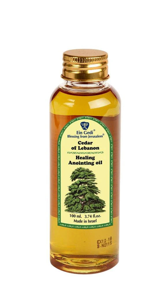 Ein Gedi Cedar of Lebanon Healing Anointing Oil - 4 Sizes