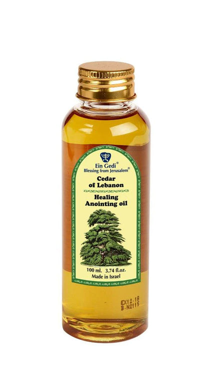Ein Gedi Cedar of Lebanon Healing Anointing Oil - 4 Sizes