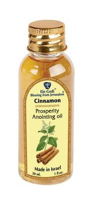 Ein Gedi Cinnamon Prosperity Anointing Oil - 4 Sizes