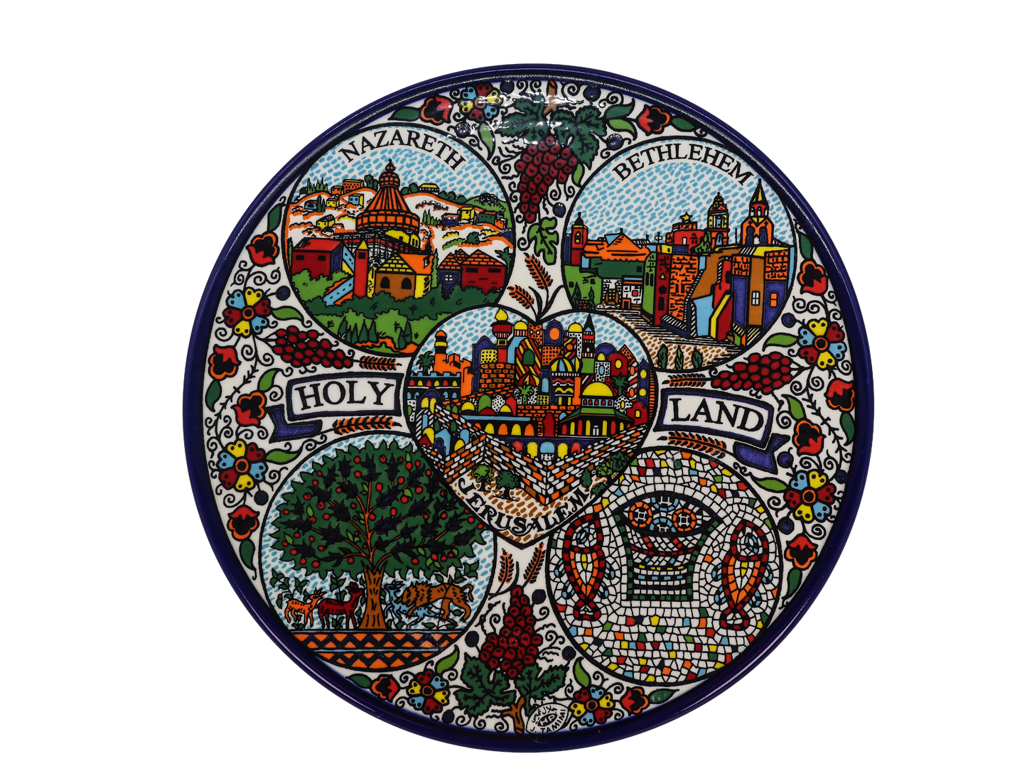 Armenian Holy Land Plate