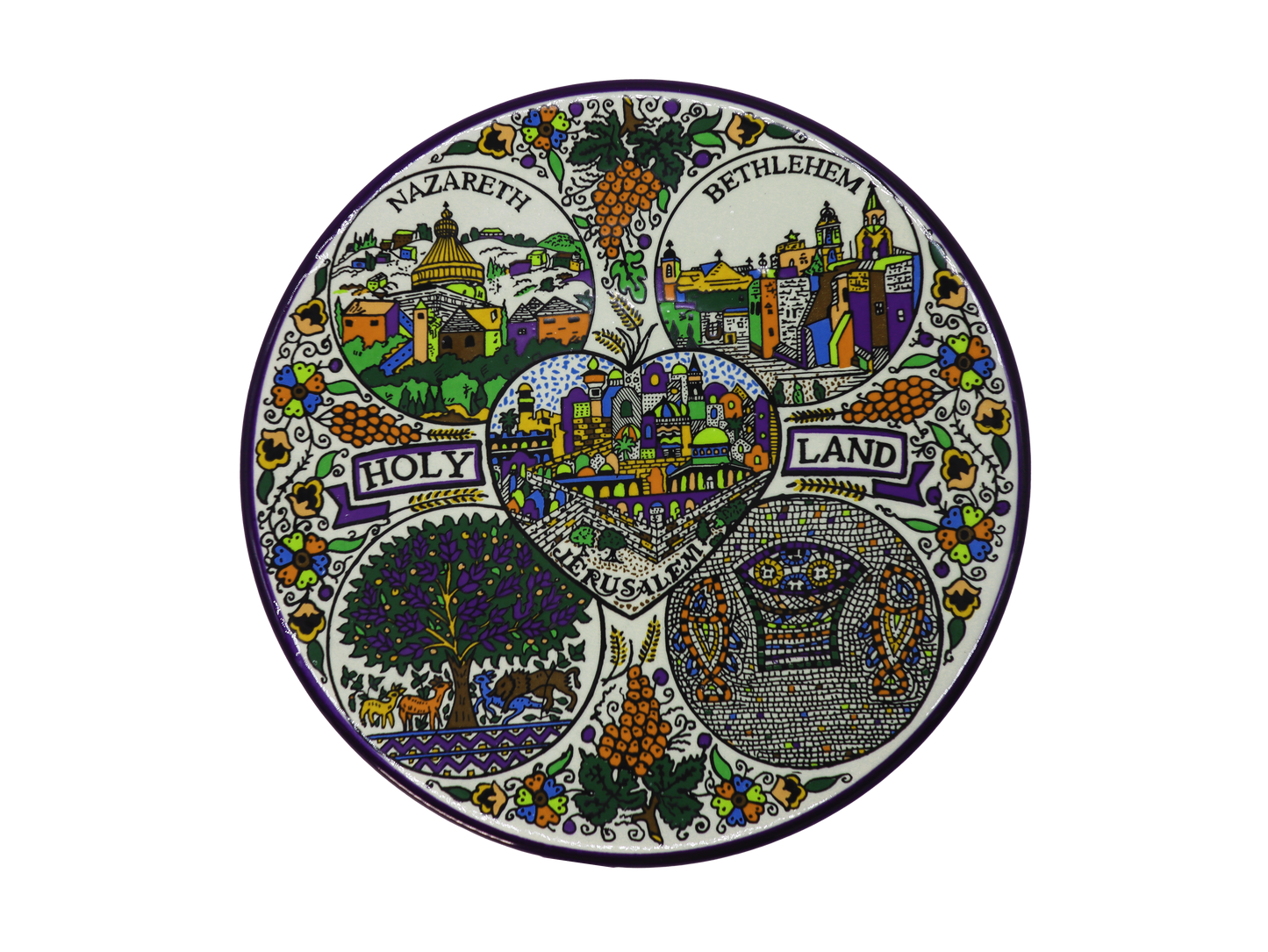 Armenian Holy Land Plate