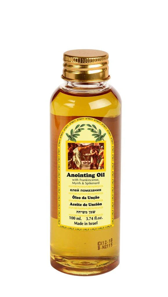 Ein Gedi Frankincense Myrrh & Spikenard Anointing Oil - 4 Sizes