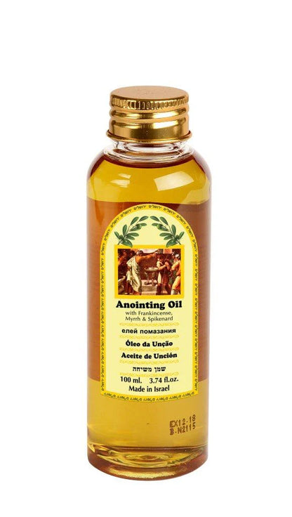 Ein Gedi Frankincense Myrrh & Spikenard Anointing Oil - 4 Sizes