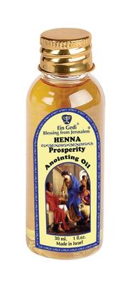 Ein Gedi Henna Prosperity Anointing Oil - 4 Sizes