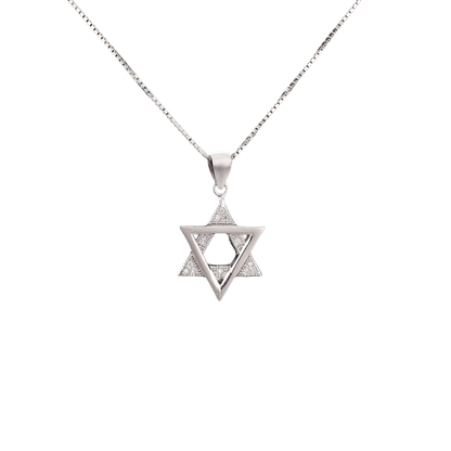 Star of David With Crystals (Various) Pendant