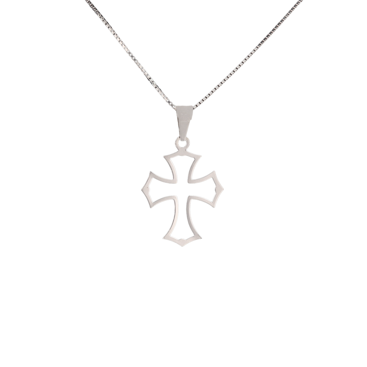 Sterling silver cross pendant 