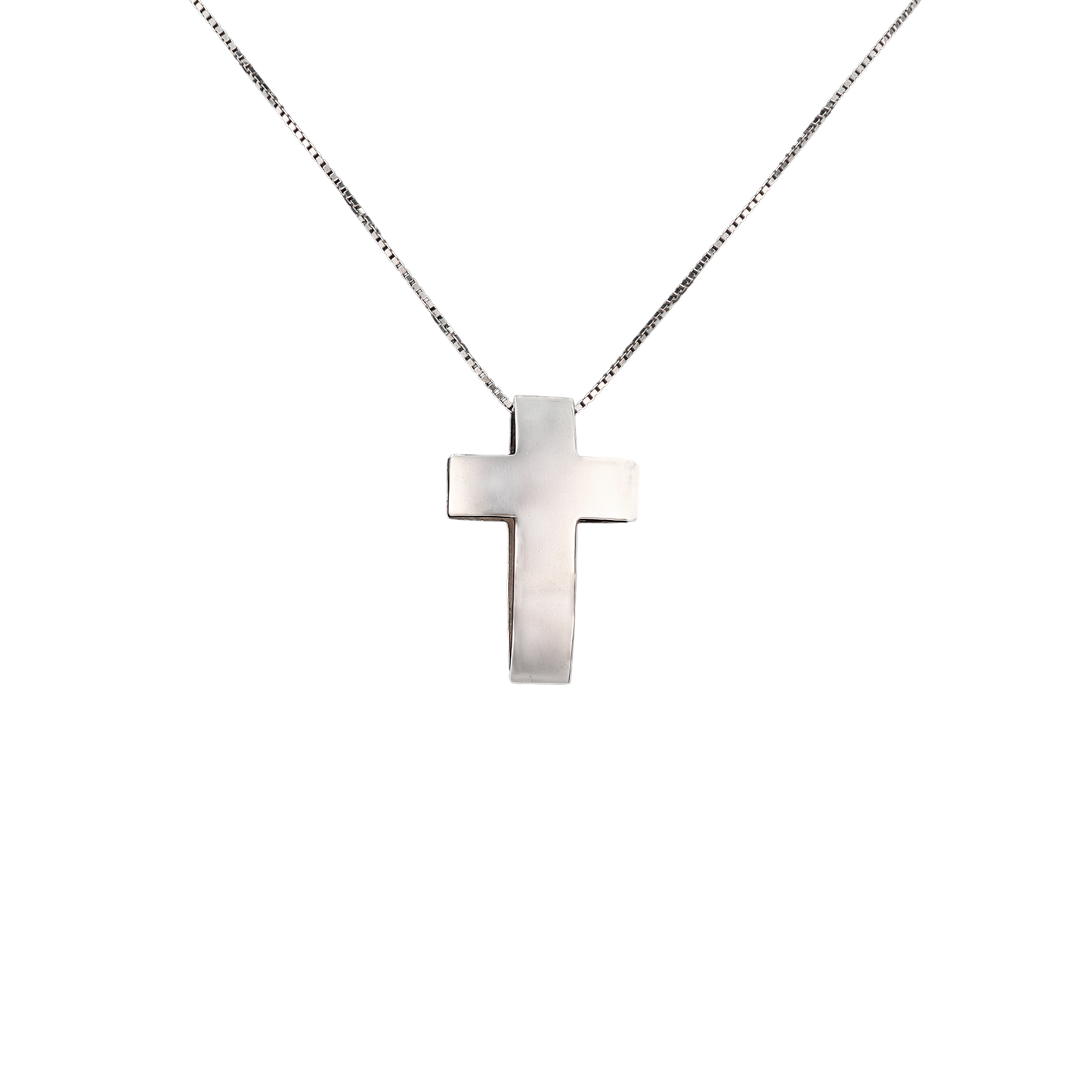Sterling silver cross pendant