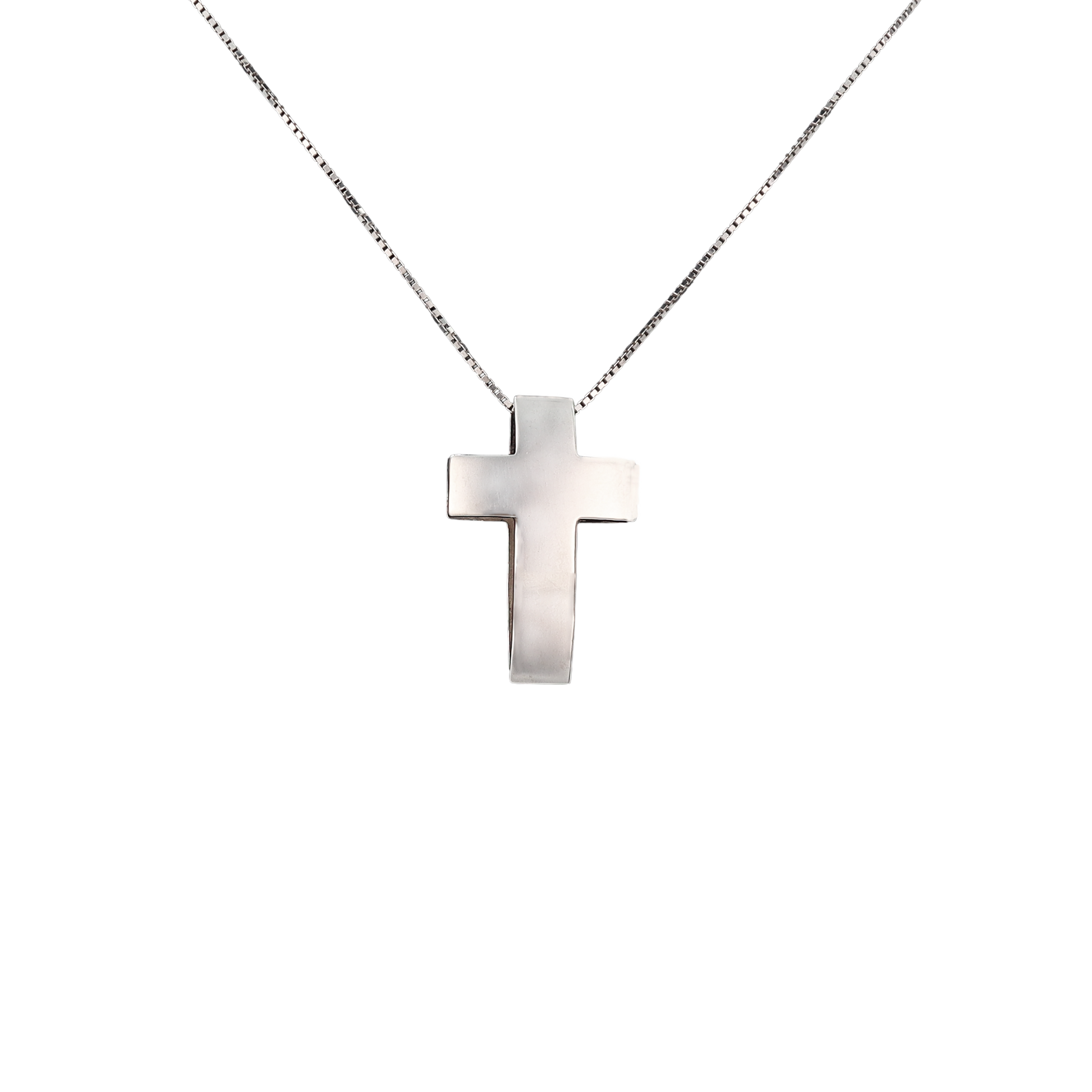 Sterling silver cross pendant