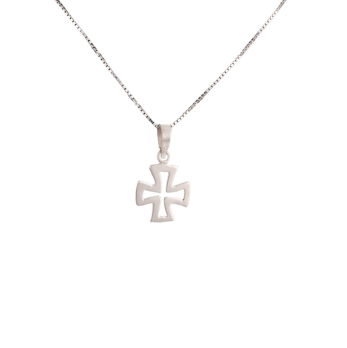 Maltese Open Cross Pendant