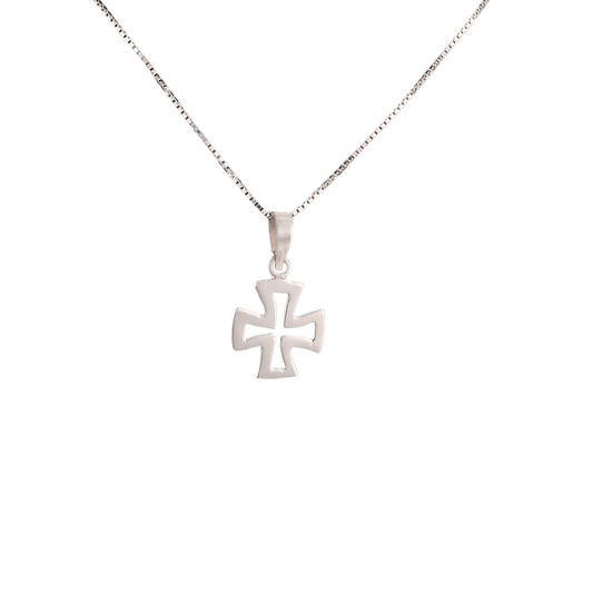 Maltese Open Cross Pendant