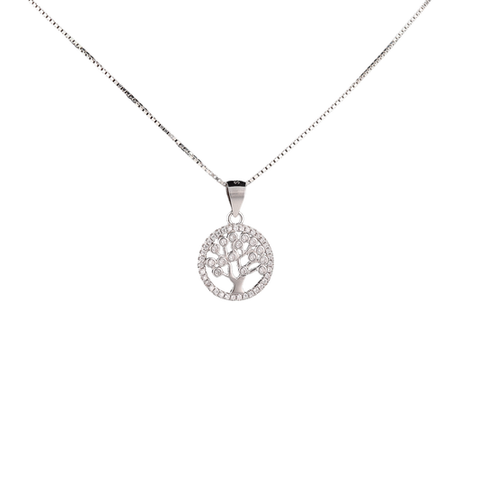 Tree of Life with Crystal Pendant