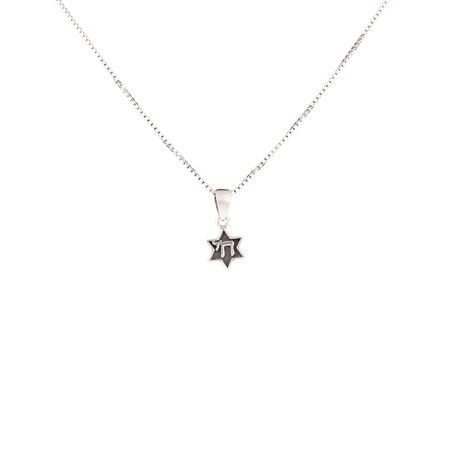 Star of David with Chai Pendant