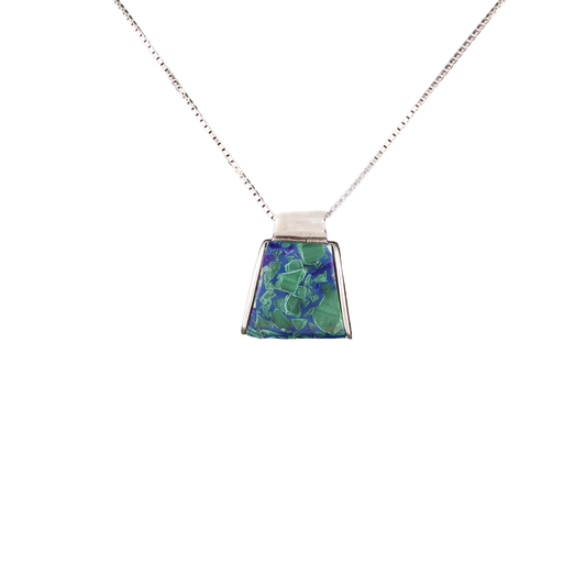Eilat Stone Trapezoid Pendant