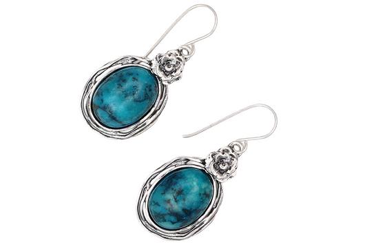 Eilat Stone Oval Earrings