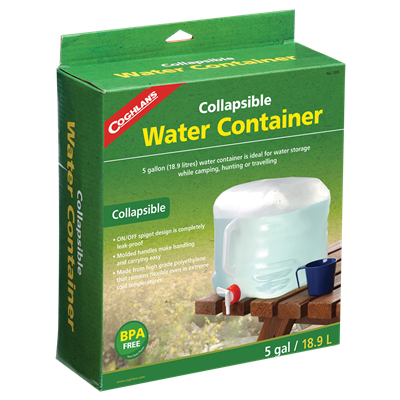 Coghlan's 5-Gallon Collapsible Water Container