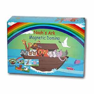 Noah's Ark Magnetic Domino Set