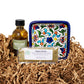 Israel Bread Dipping Set - Traditional Floral