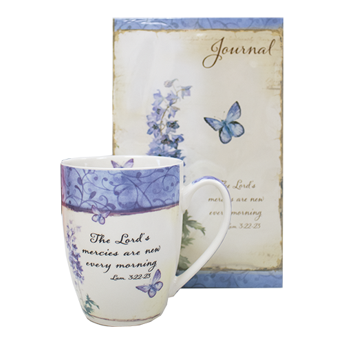 The Lord's Mercies Mug & Journal Set