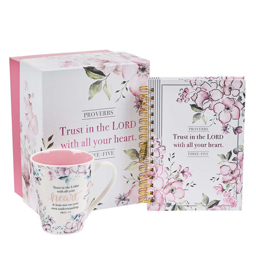 Trust in the Lord Journal & Mug Set