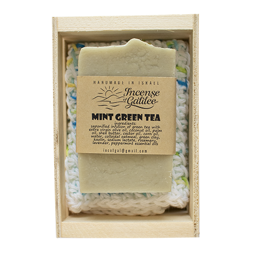 Mint Green Tea Soap Set A