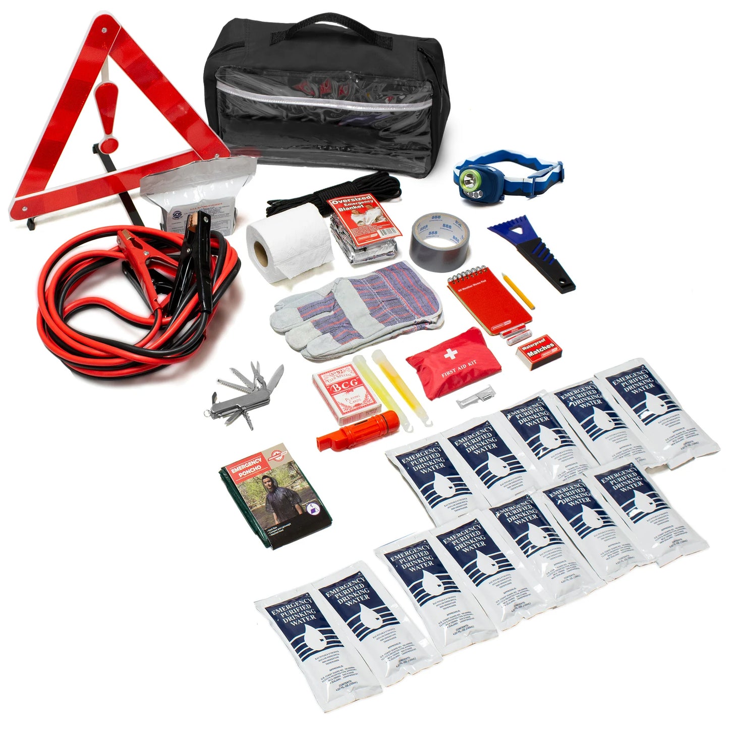 Emergency Zone Roadside Deluxe Car Kit