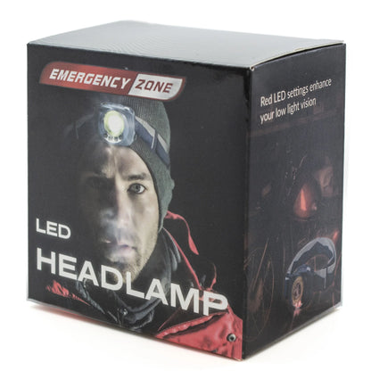 Emergency Zone Motion Sensor LED Head Lamp